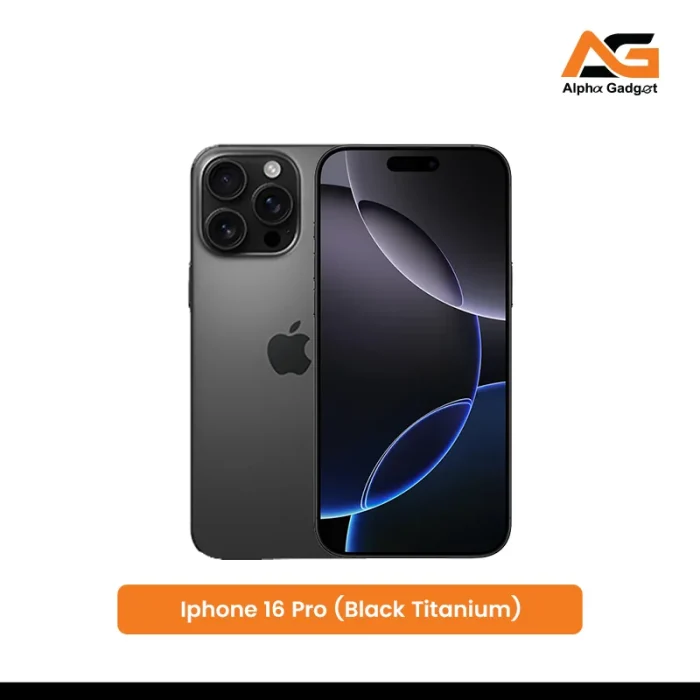 iPhone 16 pro .Black Titanium