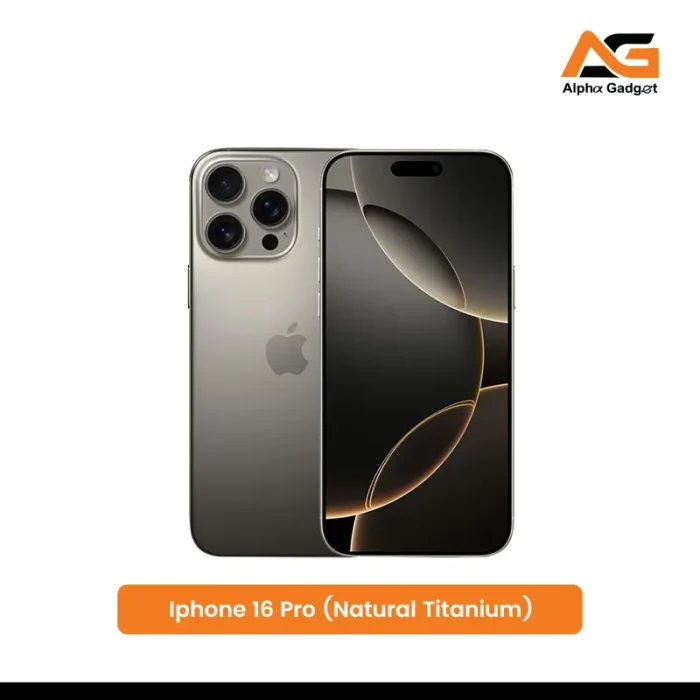 iPhone 16 pro .Natural Titanium