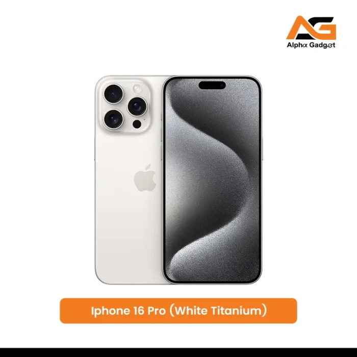 iPhone 16 pro. White Titanium