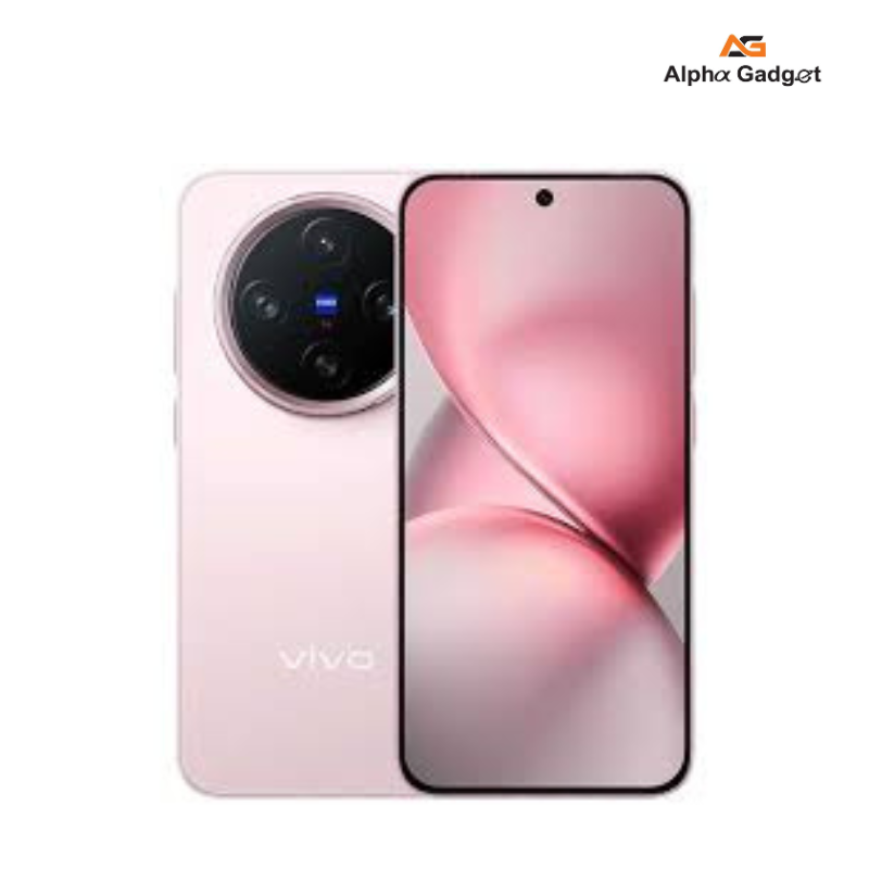 "Vivo X200 Pro Mini with a 6.5-inch AMOLED display, MediaTek Dimensity 9000 chipset, 50MP dual cameras, 4500mAh battery with 44W fast charging, and 5G connectivity in sleek black design."