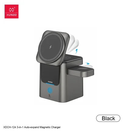 XUNDD XDCH124 3in1 Magnetic Wireless Charger