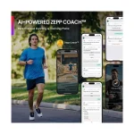 Amazfit Balance Amoled Display Midnight Black Calling Smart Watch with GPS - Image 3